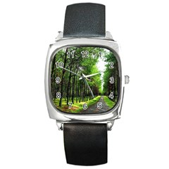 Land4 Square Metal Watch by designergaze