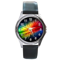 Cr5 Round Metal Watch by designergaze