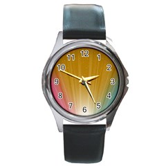 Cr9 Round Metal Watch by designergaze