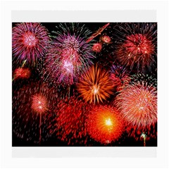 Fireworks Single-sided Large Glasses Cleaning Cloth by level1premium