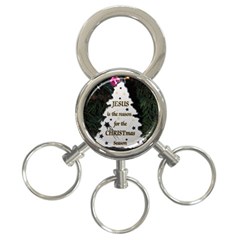 Jesus is the Reason 3-Ring Key Chain