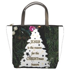 Jesus Is The Reason Bucket Handbag