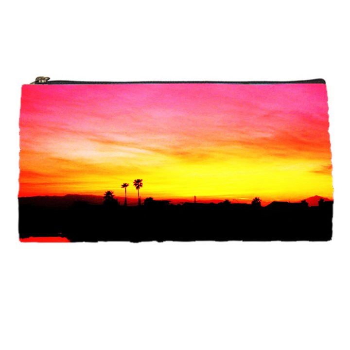 Pink Sunset Pencil Case