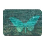 Aqua Butterfly Plate Mat