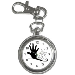 Rabbit Hand Shadow Key Chain & Watch by rabbithandshadow