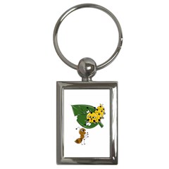 Animal World Key Chain (rectangle)