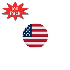 Flag 100 Pack Mini Button (round)