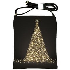 Christmas Tree Sparkle Jpg Messenger Bag by tammystotesandtreasures