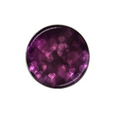 Purple Bokeh 4 Pack Golf Ball Marker (for Hat Clip) by PurpleVIP