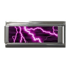 Purple Lightning Superlink Italian Charm (9mm)