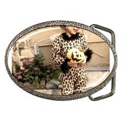 Trick Or Treat Baby Belt Buckle (oval) by tammystotesandtreasures