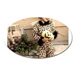 Trick or Treat Baby Large Sticker Magnet (Oval) Front