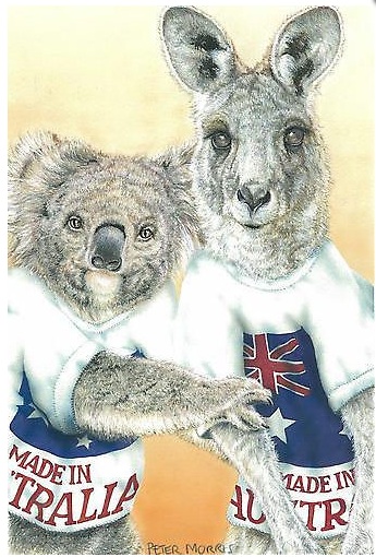 Koalas and kangas plus logo